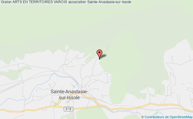 plan association Arts En Territoires Varois Sainte-Anastasie-sur-Issole