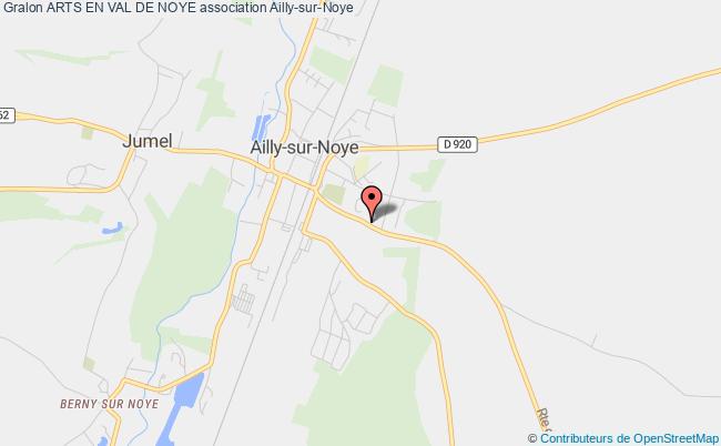 plan association Arts En Val De Noye Ailly-sur-Noye