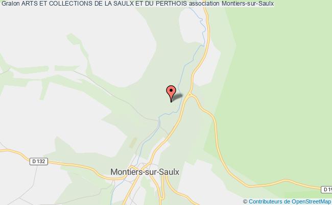 plan association Arts Et Collections De La Saulx Et Du Perthois Montiers-sur-Saulx