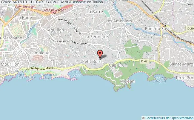 plan association Arts Et Culture Cuba-france Toulon