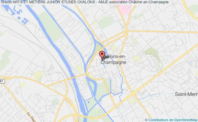 plan association Arts Et Metiers Junior Etudes Chalons - Amje Châlons-en-Champagne