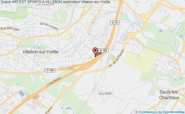 plan association Arts Et Sports A Villebon Villebon-sur-Yvette