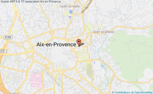plan association Arts & Tp Aix-en-Provence