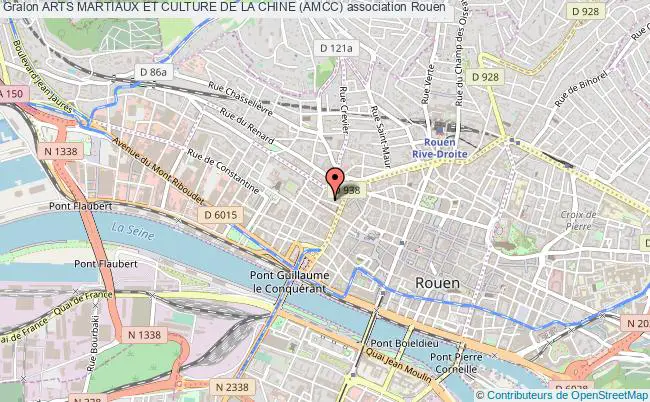 plan association Arts Martiaux Et Culture De La Chine (amcc) Rouen