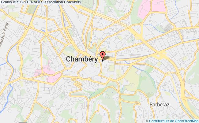 plan association Artsinteracts Chambéry