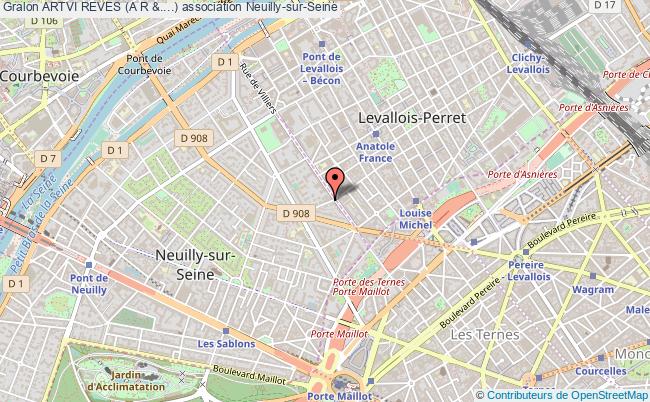 plan association Artvi Reves (a R &....) Neuilly-sur-Seine