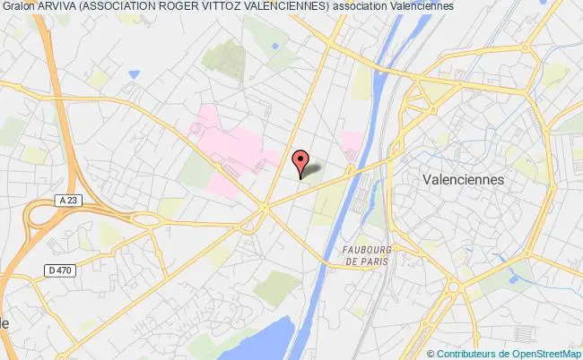 plan association Arviva (association Roger Vittoz Valenciennes) Valenciennes
