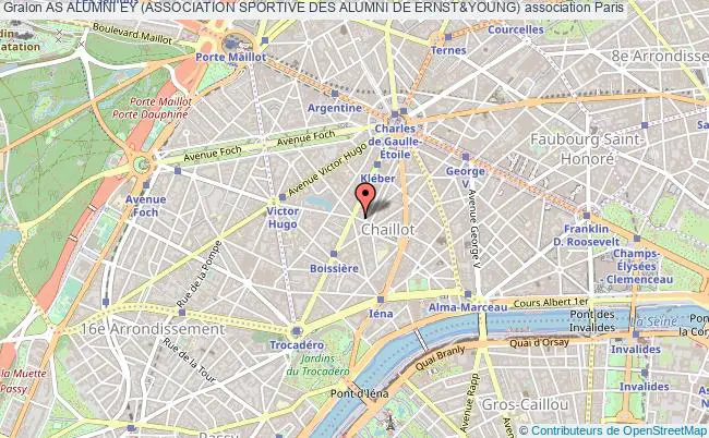 plan association As Alumni Ey (association Sportive Des Alumni De Ernst&young) Paris