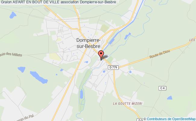 plan association As'art En Bout De Ville Dompierre-sur-Besbre