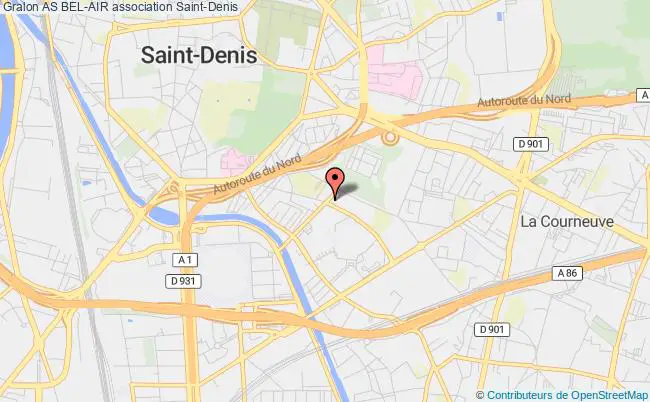 plan association As Bel-air Saint-Denis