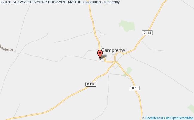 plan association As Campremy/noyers Saint Martin Campremy