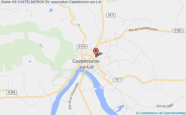 plan association As Castelmoron Xv Castelmoron-sur-Lot