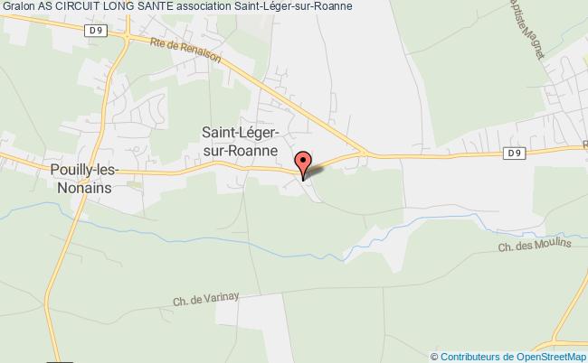 plan association As Circuit Long Sante Saint-Léger-sur-Roanne