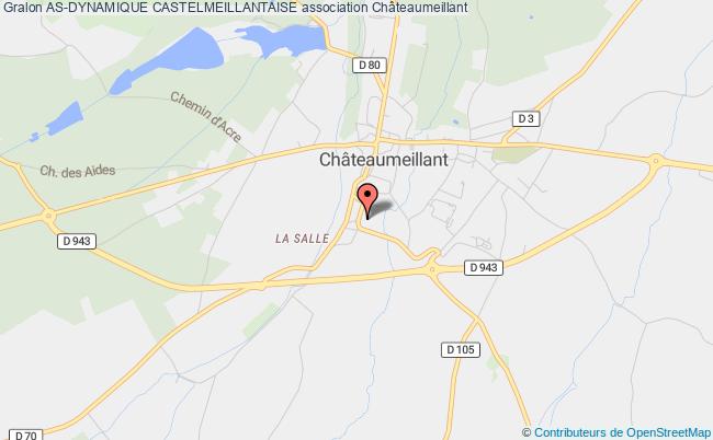 plan association As-dynamique Castelmeillantaise Châteaumeillant