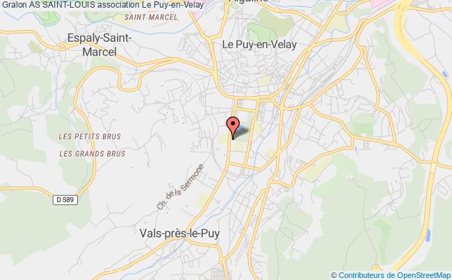 plan association As Saint-louis Le    Puy-en-Velay
