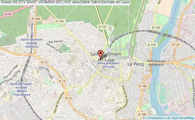 plan association As Stv Saint Germain En Laye Saint-Germain-en-Laye