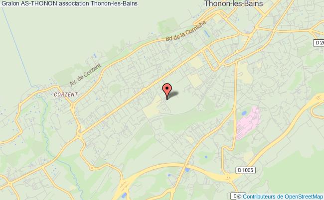 plan association As-thonon Thonon-les-Bains