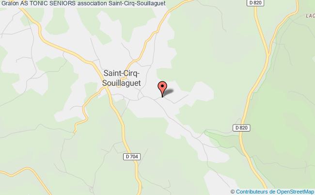 plan association As Tonic Seniors Saint-Cirq-Souillaguet