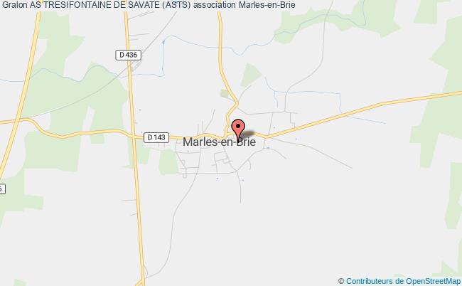 plan association As Tresifontaine De Savate (asts) Marles-en-Brie
