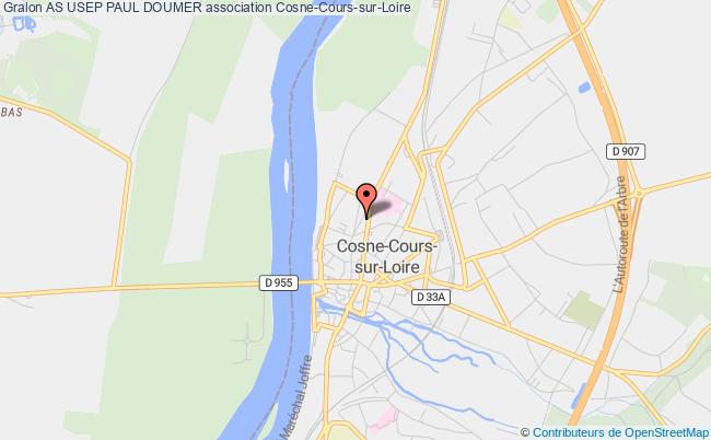 plan association As Usep Paul Doumer Cosne-Cours-sur-Loire