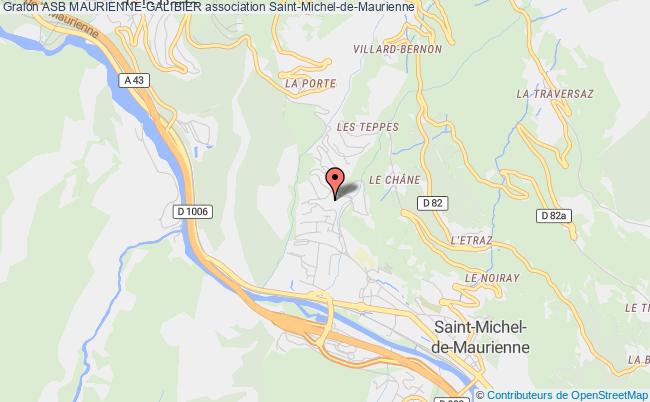 plan association Asb Maurienne-galibier Saint-Michel-de-Maurienne