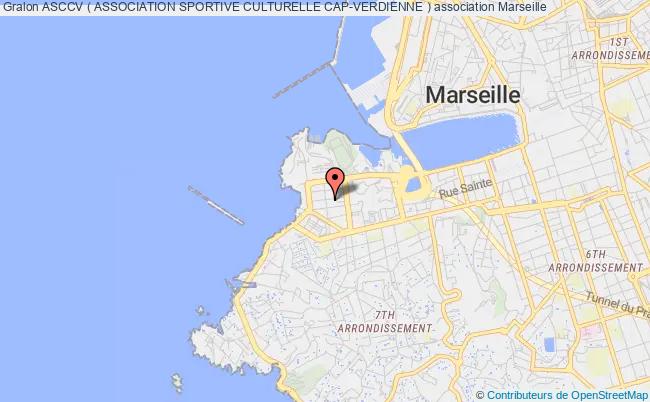 plan association Asccv ( Association Sportive Culturelle Cap-verdienne ) Marseille