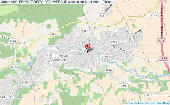 plan association AsclÉpios Territoire Auvergne Saint-Amant-Tallende