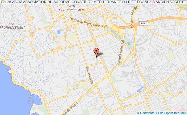 ASCM ASSOCIATION DU SUPRÊME CONSEIL DE MÉDITERRANÉE DU RITE ECOSSAIS ANCIEN ACCEPTÉ ET ASSOCIATION SCIENTIFIQUE ET CULTURELLE DE MÉDITERRANÉE