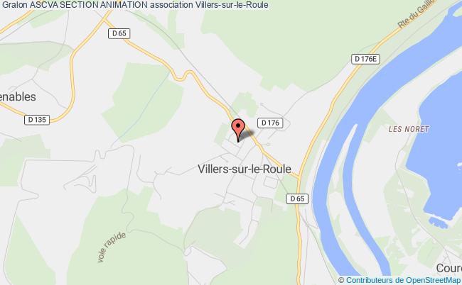 plan association Ascva Section Animation Villers-sur-le-Roule