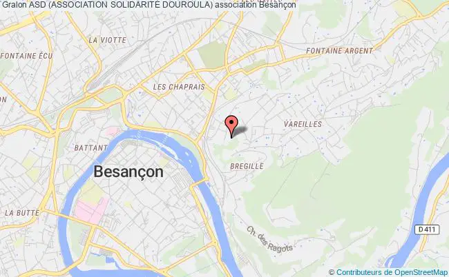 plan association Asd (association SolidaritÉ Douroula) Besançon