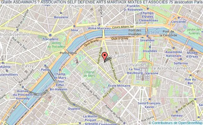 plan association Asdamma75 ? Association Self Defense Arts Martiaux Mixtes Et Associes 75 Paris