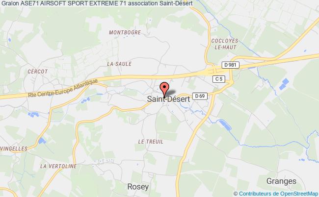 plan association Ase71 Airsoft Sport Extreme 71 Saint-Désert
