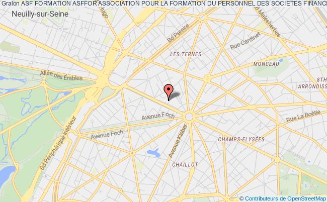 plan association Asf Formation Asffor Association Pour La Formation Du Personnel Des Societes Financieres Paris