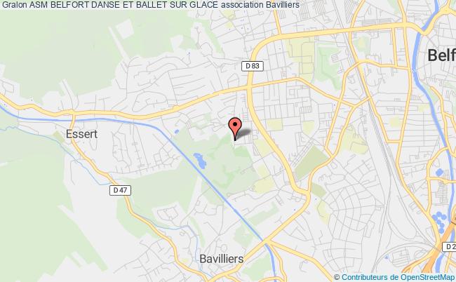 plan association Asm Belfort Danse Et Ballet Sur Glace Bavilliers
