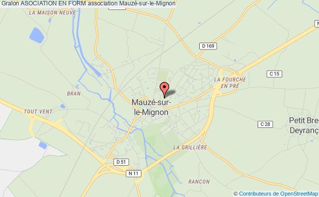 plan association Asociation En Form Mauzé-sur-le-Mignon