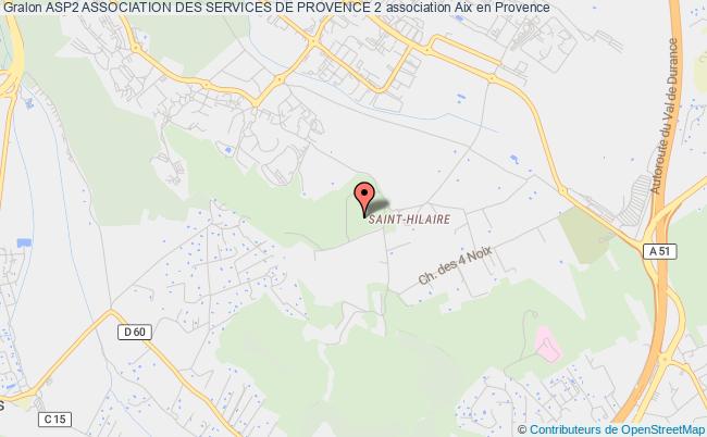 plan association Asp2 Association Des Services De Provence 2 Aix-en-Provence