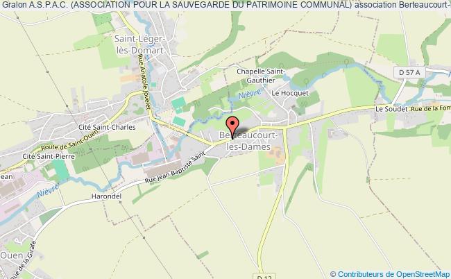 A.S.P.A.C. (ASSOCIATION POUR LA SAUVEGARDE DU PATRIMOINE COMMUNAL)