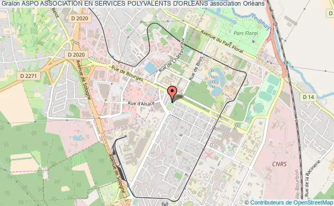 plan association Aspo Association En Services Polyvalents D'orleans Orléans