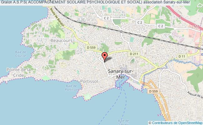plan association A.s.p.s( Accompagnement Scolaire Psychologique Et Social) Sanary-sur-Mer