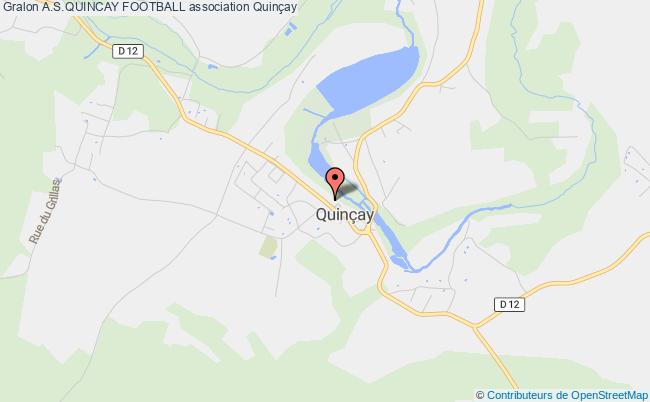 plan association A.s.quincay Football Quinçay