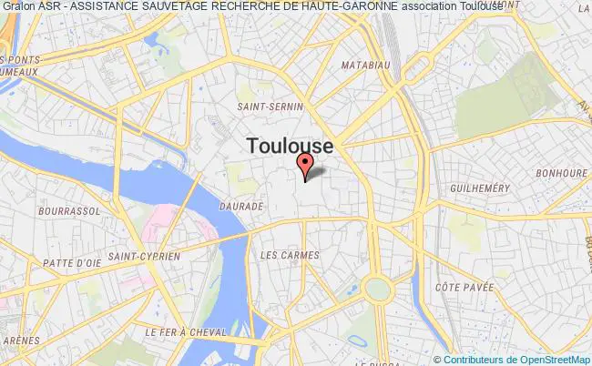 plan association Asr - Assistance Sauvetage Recherche De Haute-garonne Toulouse