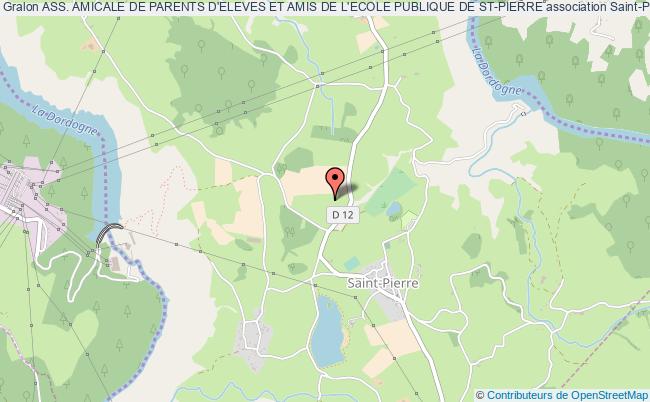 plan association Ass. Amicale De Parents D'eleves Et Amis De L'ecole Publique De St-pierre Saint-Pierre