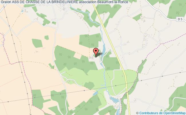 plan association Ass De Chasse De La Brindeliniere Beaumont-la-Ronce