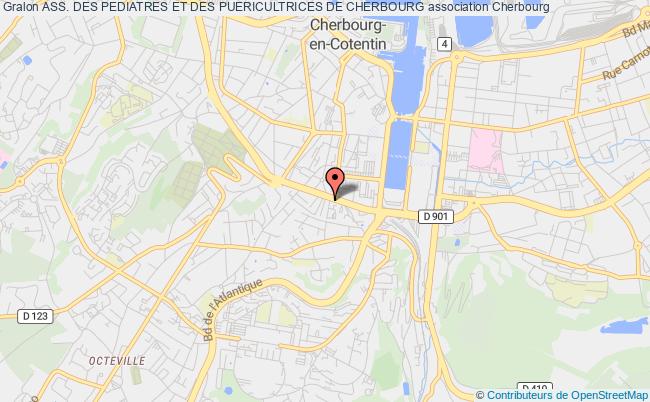 plan association Ass. Des Pediatres Et Des Puericultrices De Cherbourg Cherbourg-Octeville