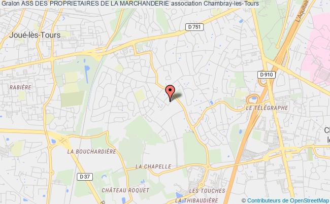plan association Ass Des Proprietaires De La Marchanderie Chambray-lès-Tours