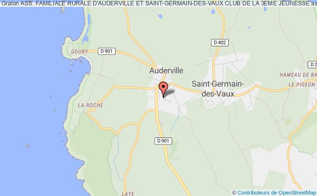 plan association Ass. Familiale Rurale D'auderville Et Saint-germain-des-vaux Club De La 3eme Jeunesse Auderville