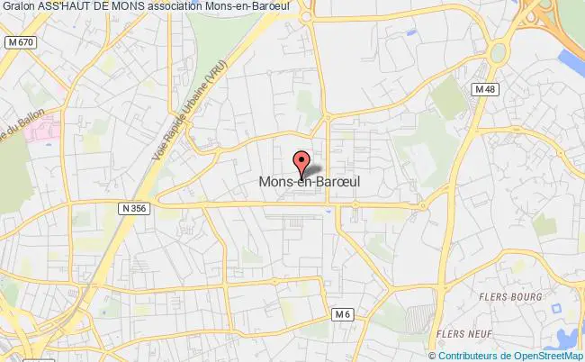 plan association Ass'haut De Mons Mons-en-Baroeul