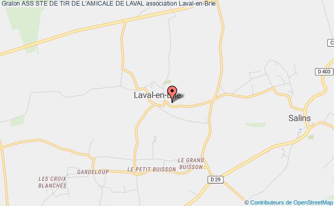 plan association Ass Ste De Tir De L'amicale De Laval Laval-en-Brie