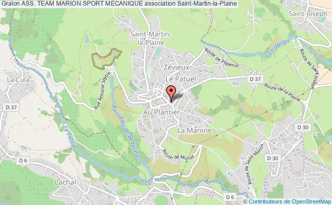plan association Ass. Team Marion Sport MÉcanique Saint-Martin-la-Plaine