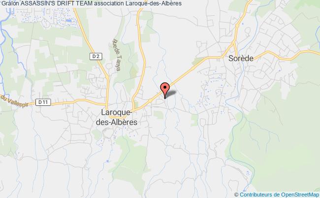 plan association Assassin's Drift Team Laroque-des-Albères